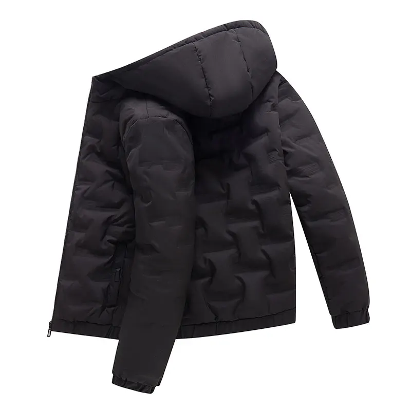 2021 New Winter Jacket Men Warm Clothes Solid Thick Cotton Liner Waterproof Coats Men Autumn  Sportswear Jacket Drop Ship