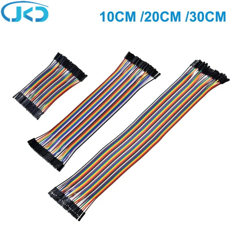 

Dupont Line 40Pin 10cm 20CM 30CM Male to Male+Female to Male + Female to Female Jumper Wire Dupont Cable for arduino DIY KIT