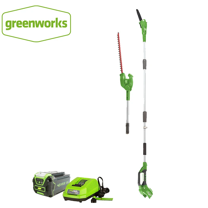 Новое поступление GreenWorks 20302G MAX 40V гироборд с колесами 8 дюймов беспроводные полюс
