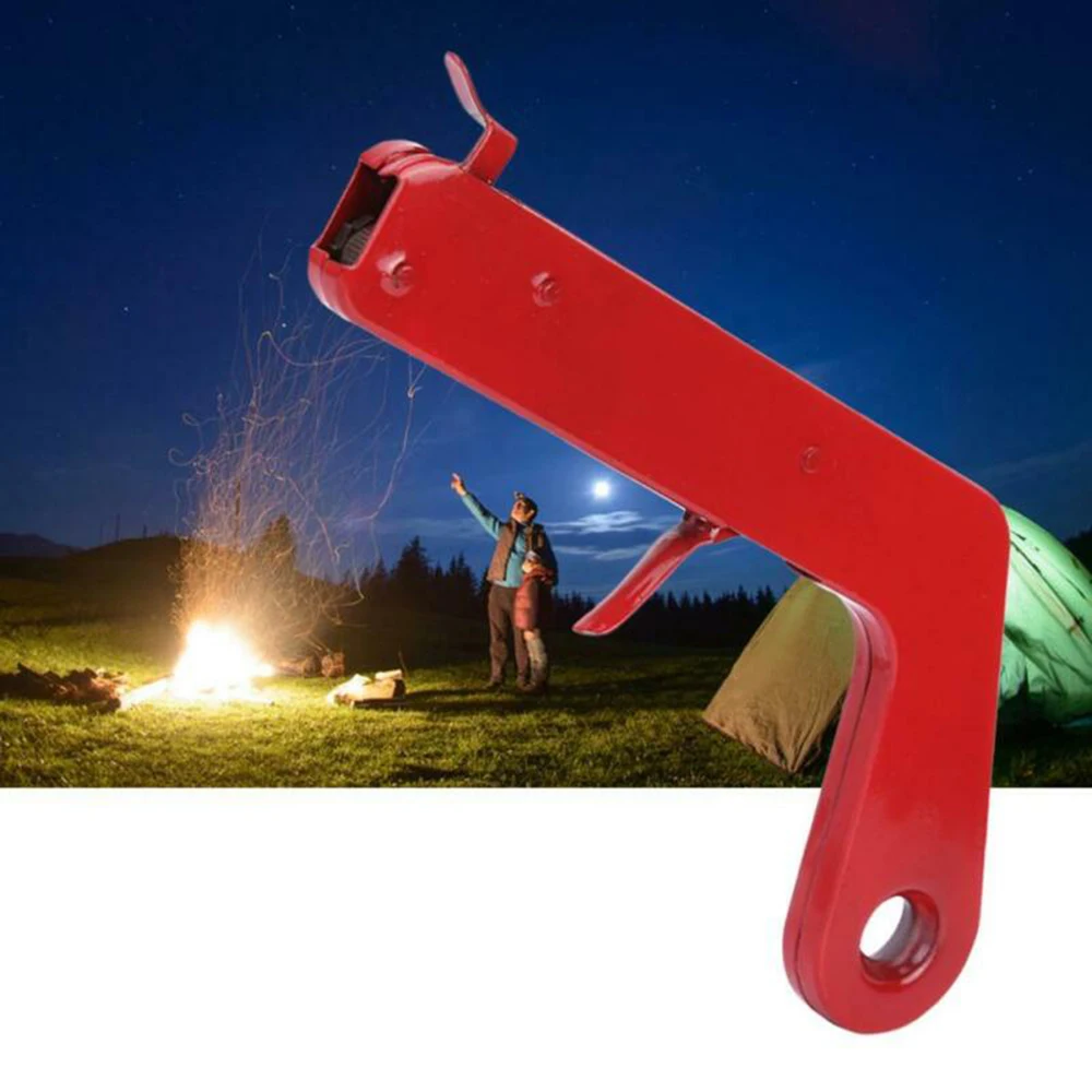 

Tool Pistol Flint Compact Portable Home 1pc Camping Iron Red Supply Solder