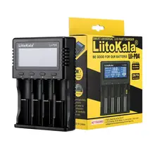 LiitoKala Lii-PD4 LCD Battery Charger for 18650 26650 21700 AA/AAA 3.8V/3.7V/3.2V/1.2V/1.5V Lithium NiMH Battery Li-ion Li-Fe