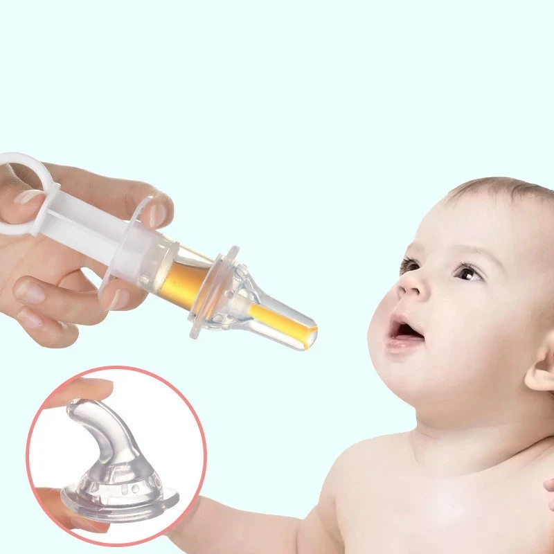 

Pacifier Feeding Utensils Baby Kids Smart Medicine Dispenser Needle Feeder Squeeze Medicine Dropper Dispenser
