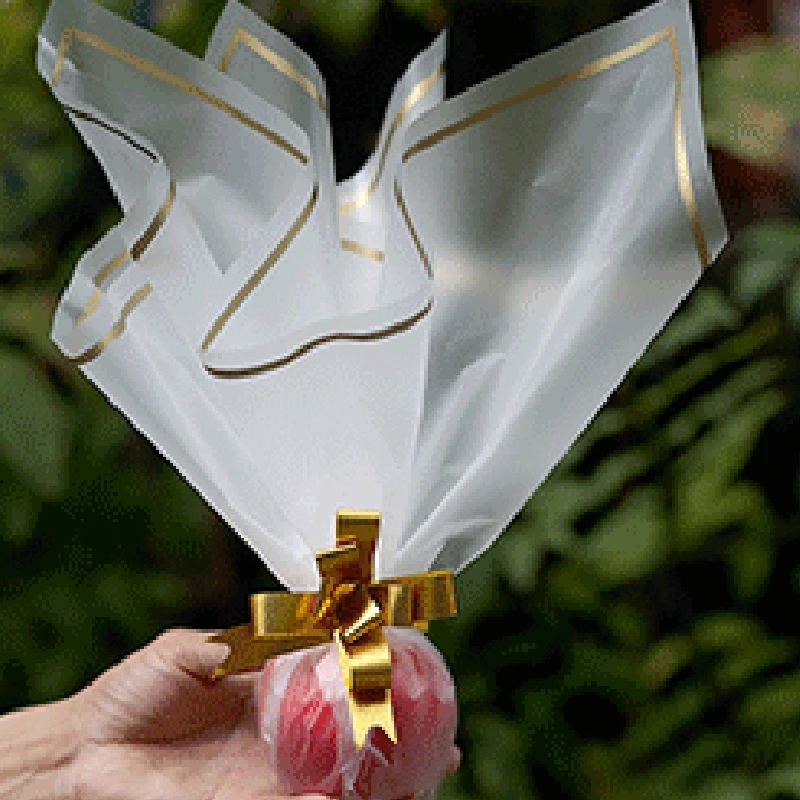 20 шт./лот оберточная бумага чистая граница цветок букет флорист поставки