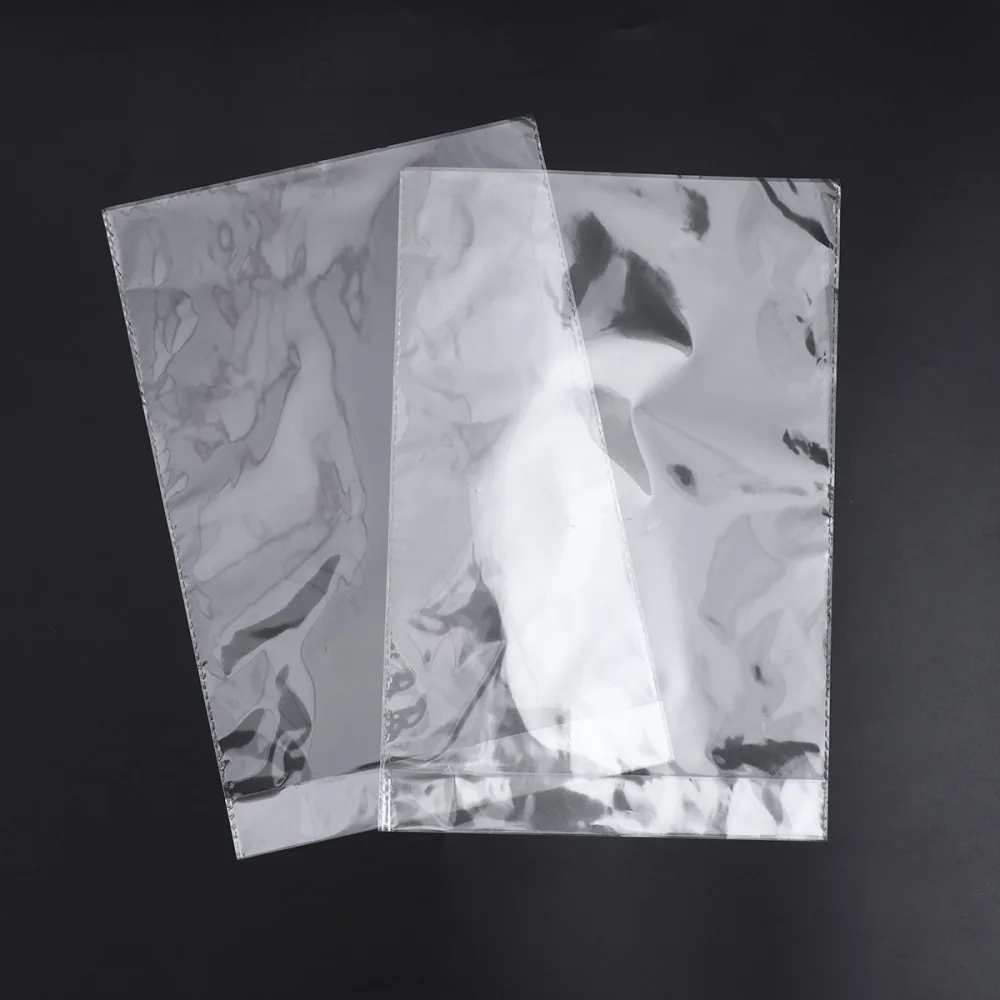 

100pcs Toast Bread Bags Transparent Bags Baking Treat Pouch Packing Goodies Bags Accessary Wrapping Package