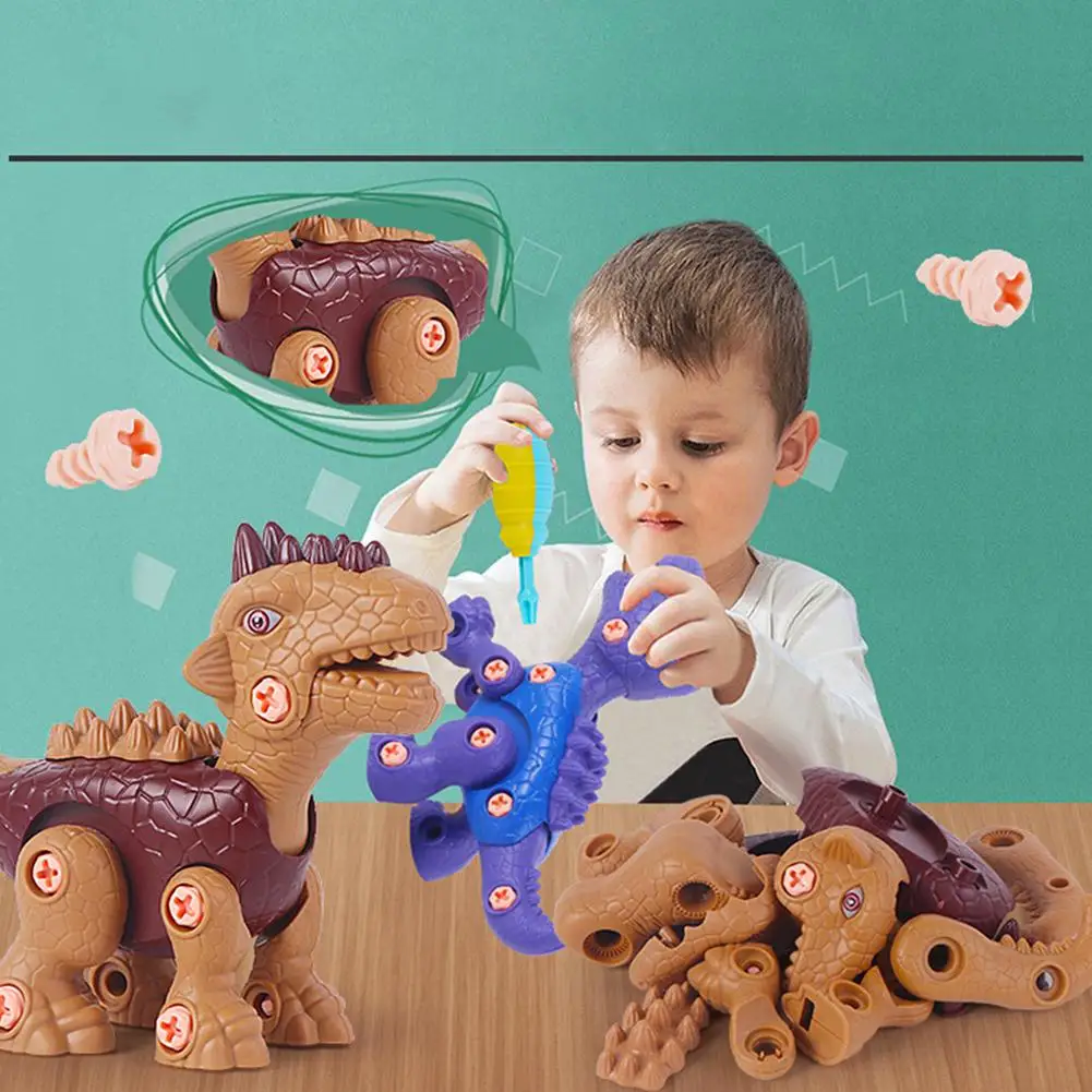

Kids Build Learn Dinosaur Take Apart Toy For Preschool Kindergarten Boys Girls