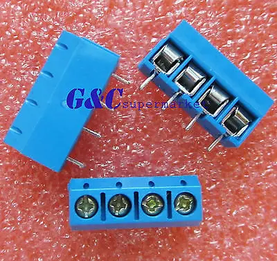 

30PCS KF301-4P 5.08mm 4 Pin Connect Terminal Screw Terminal Connector diy electronics