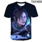 Футболка Apex Legends для мальчиков и девочек, модная повседневная тенниска с 3D принтом, крутая майка с коротким рукавом для мужчин и женщин, лето