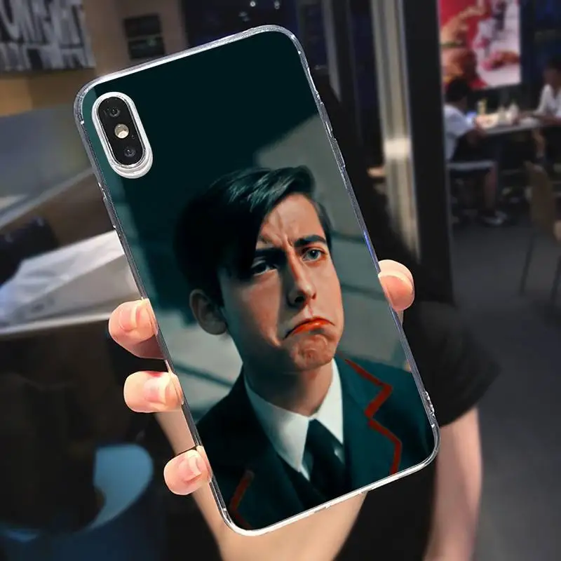 

Umbrella Academy Five Aidan Gallagher Phone Case Transparent soft For iphone 5 5s 5c se 6 6s 7 8 11 12 plus mini x xs xr pro max