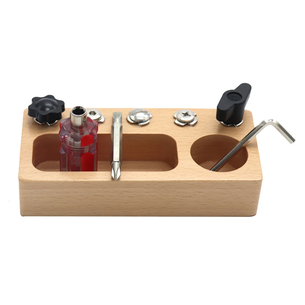 

Kids Parent-child Interaction Toys Safe Montessori Toy Carpenter Multifunctional Board Electronic Mini Simulated Kits Toys
