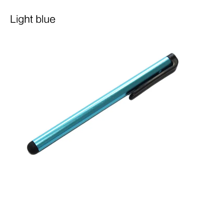 

Clip Design Universal Soft Head For Phone Tablet Durable Stylus Pen Capacitive Pencil Touch Screen Pen E56B