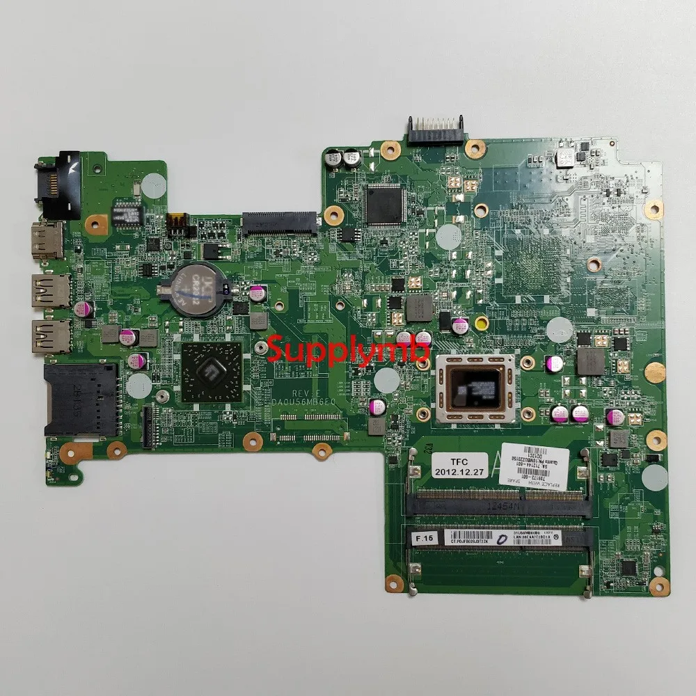 Enlarge 709173-601 709173-001 709173-501 DA0U56MB6E0 A4-4355M CPU Onboard for HP 15 15-B Series 15Z-B000 NB PC Laptop Motherboard Tested