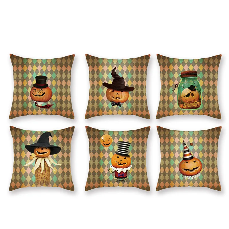 Мягкий Хэллоуин Винтаж серии наволочка Творческий Фестиваль Декоративная