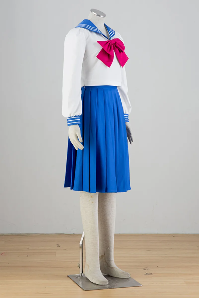 

S-3XL Tailored Anime Sailor Moon Cosplay Tsukino Usagi Japanese Sailor Uniform Set Cos Halloween Party Male/Female Costume