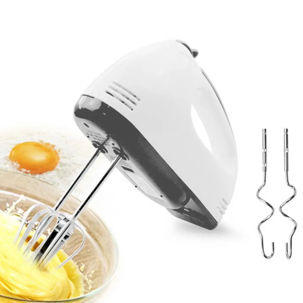 

Hot Kitchen 7-Speed Electric Hand Mixer Whisk Egg Beater Cake Baking Cooking Tool