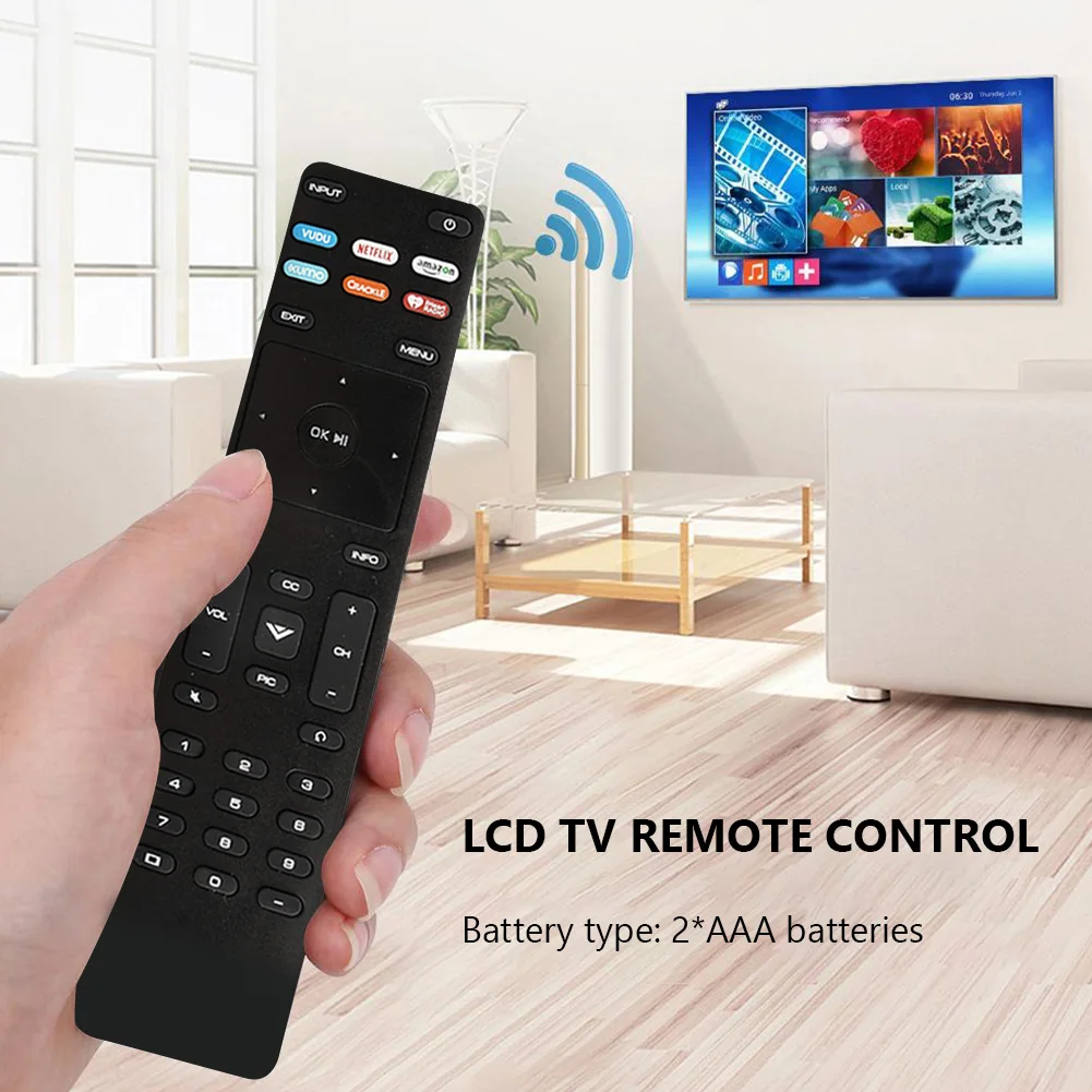 Newest Wireless Remote Control ABS Replacement Home Smart Television LED LCD TV Controller For VIZIO XRT-136 VUDU AMAZON | Электроника
