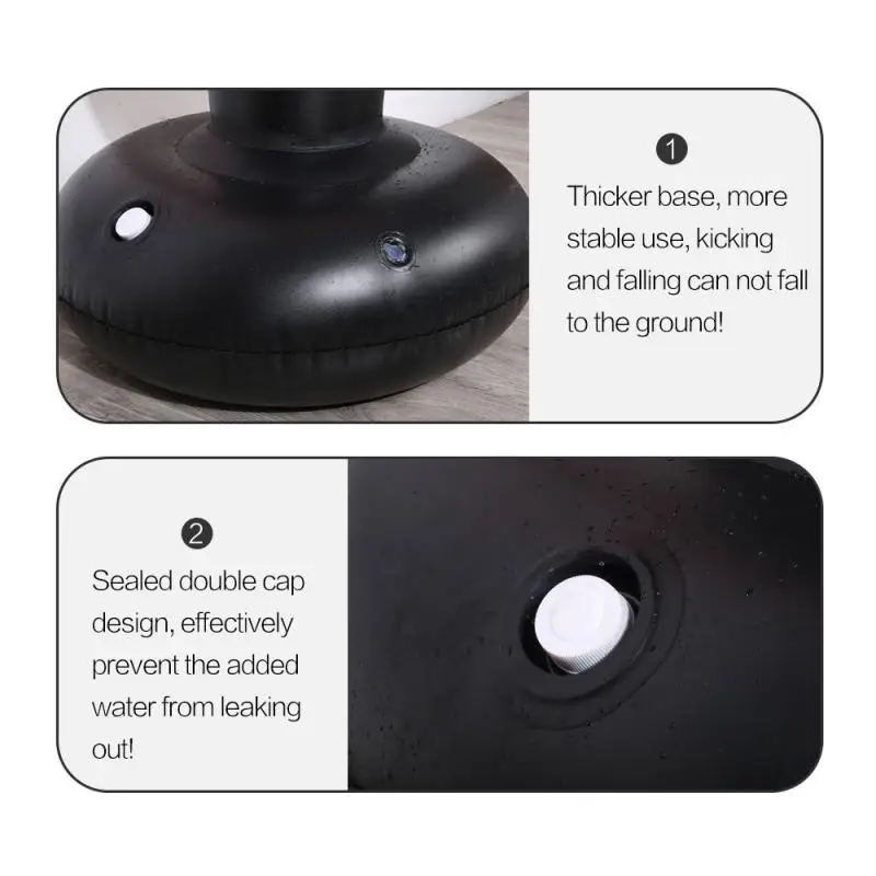 1 6 м вертикальный надувной боксерский мешок рефлекторная база воды сброс