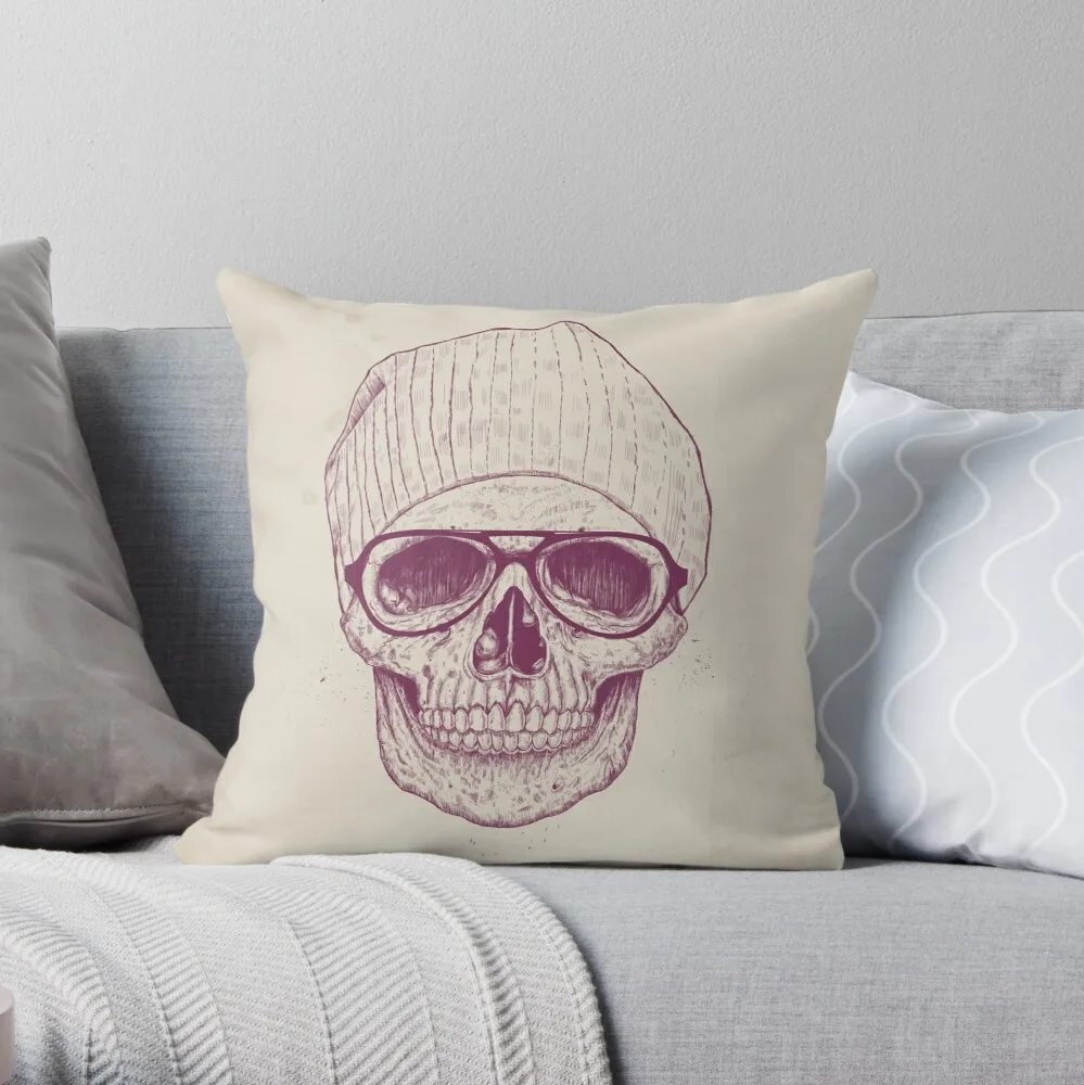 

Cool skull Throw Pillow Pillow Case Polyester Home Decora Pillowcases Throw Pillow Case kussensloop almohada poszewka