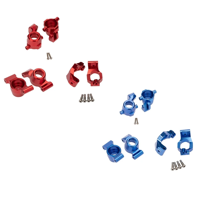 

CNC Front Rear C Block Wheel Hub Carrier Steering Cup Knuckle for TRAXXAS 1/10 MAXX MONSTER TRUCK 89076-4 Parts