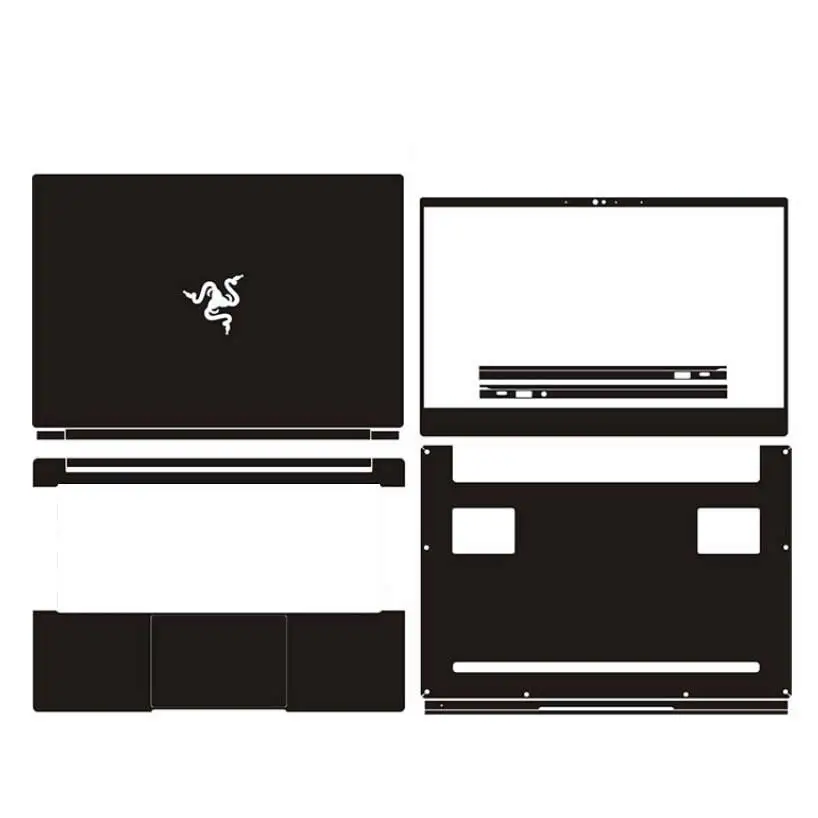 Наклейка на ноутбук KH Обложка с наклейками Защитная крышка для Razer Book 13 версия 2020 |