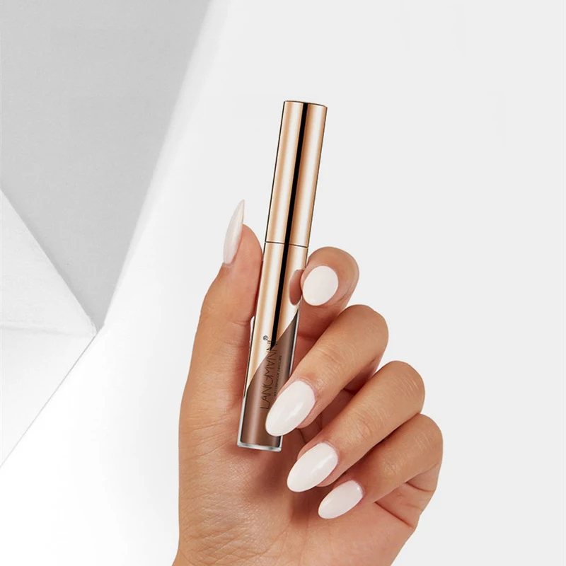 Professional Natural Pigments Tattoo Eyebrow Mascara Cream Lasting Eye Brow Tint Gel Liquid Paint Brown Black Color Makeup Tool | Красота и