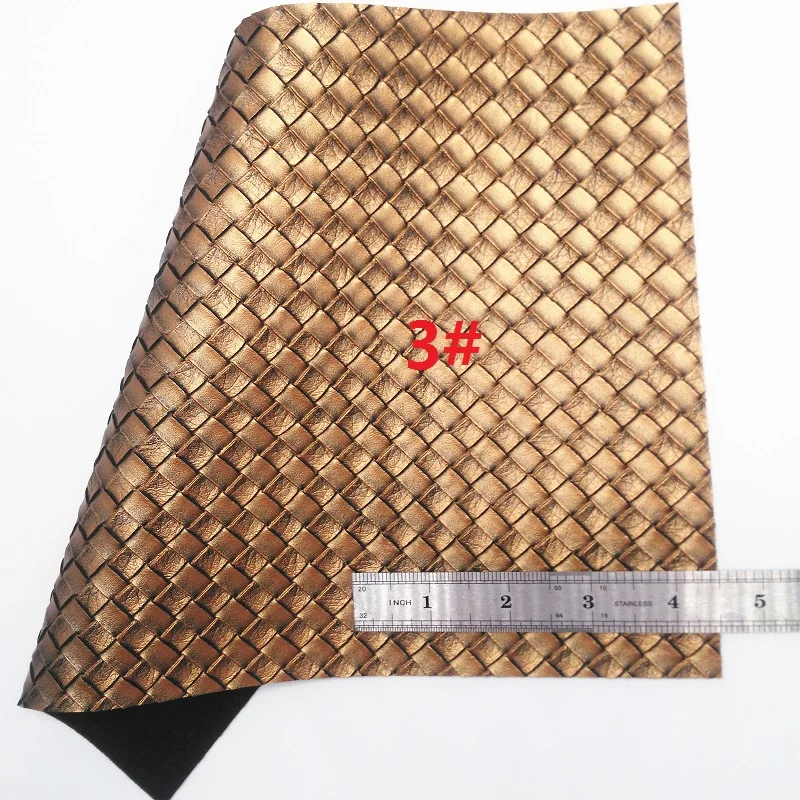 Тканевая ткань с коричневыми блестками тканевая из искусственной кожи листы