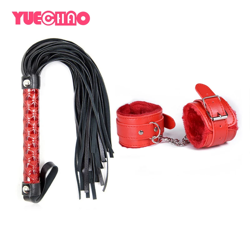 Женские наручники фиксаторы шлепающий хлыст фетиш БДСМ бондаж рабство секс