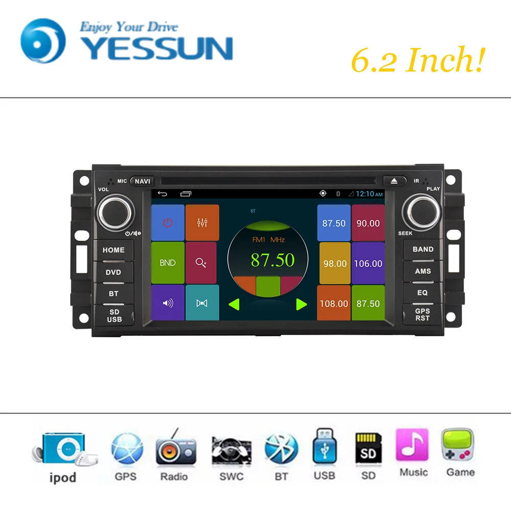 Автомобильный dvd плеер Wince System для Jeep compass 2008 2010 Авторадио Стерео GPS навигация