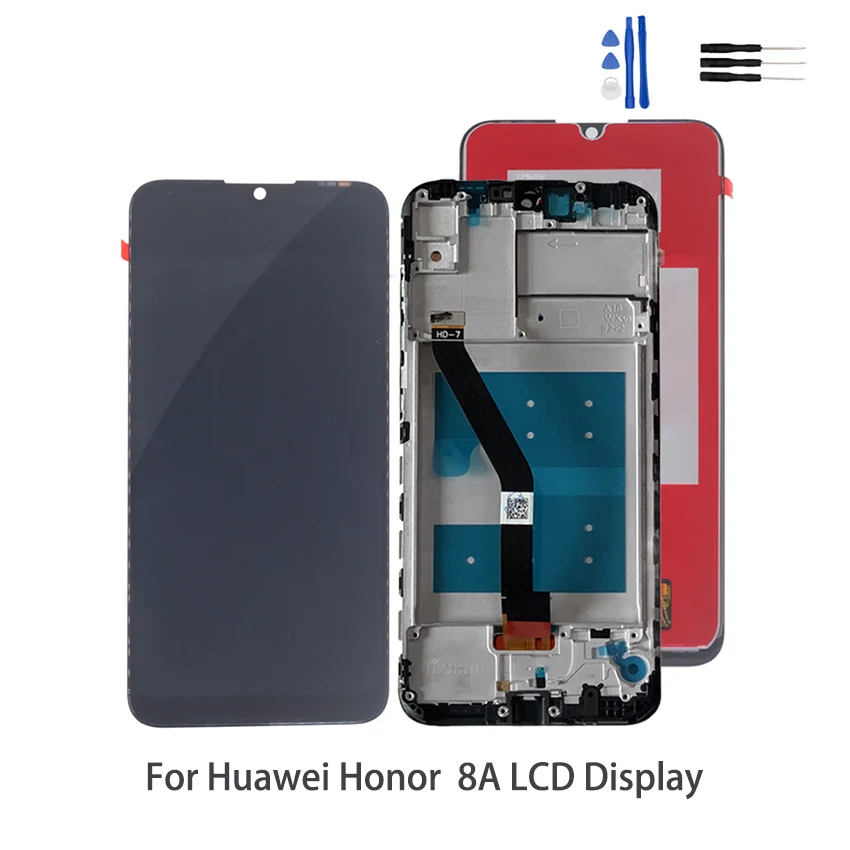 Дисплей качества AAA для Huawei Honor 8A ЖК дисплей и тачскрин запасные части