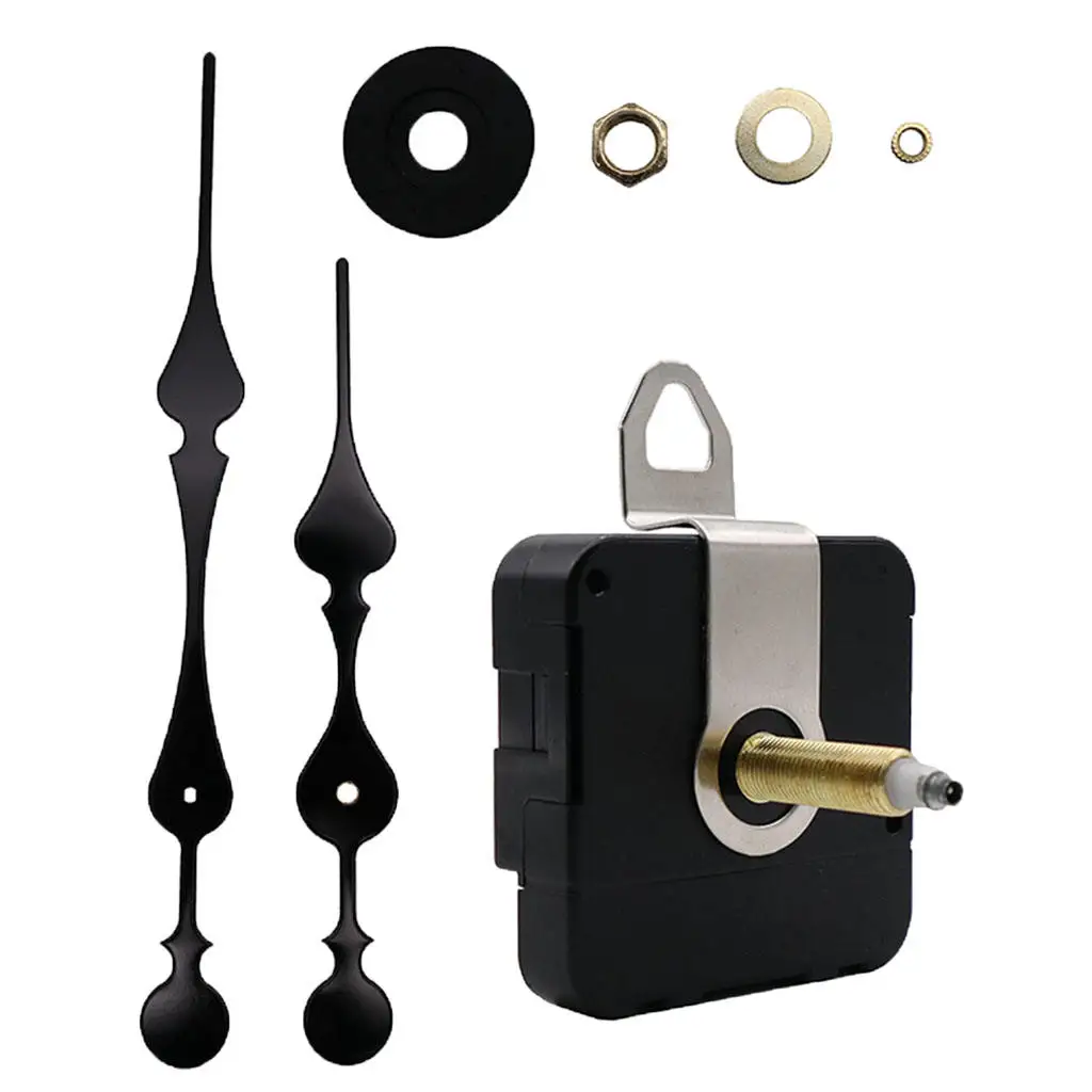 

Кварцевые настенные часы с механизмом «сделай сам», настенные часы с механизмом движения, бесшумный кварцевый механизм с двумя длинными ст...