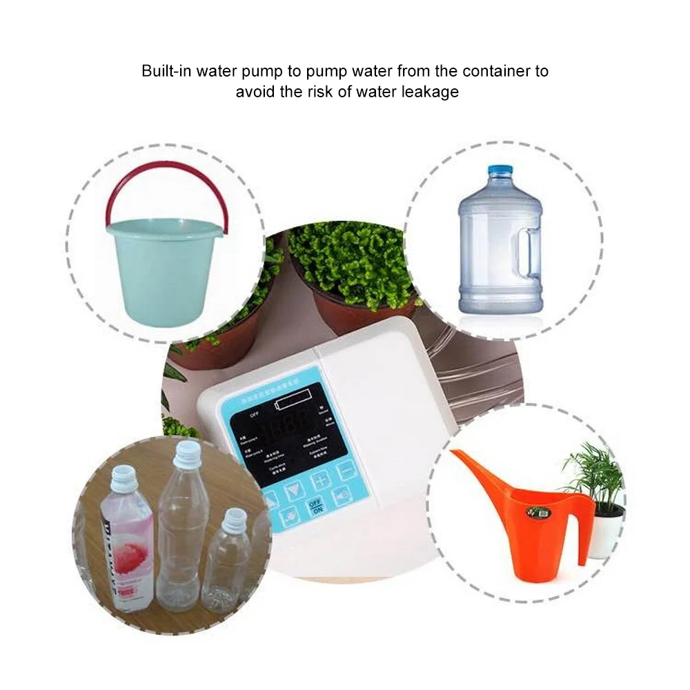 

Solar Energy Charging Timer Intelligent Water Pump Solar Garden Automatic Watering Device System Potted Plant Drip Irrigation