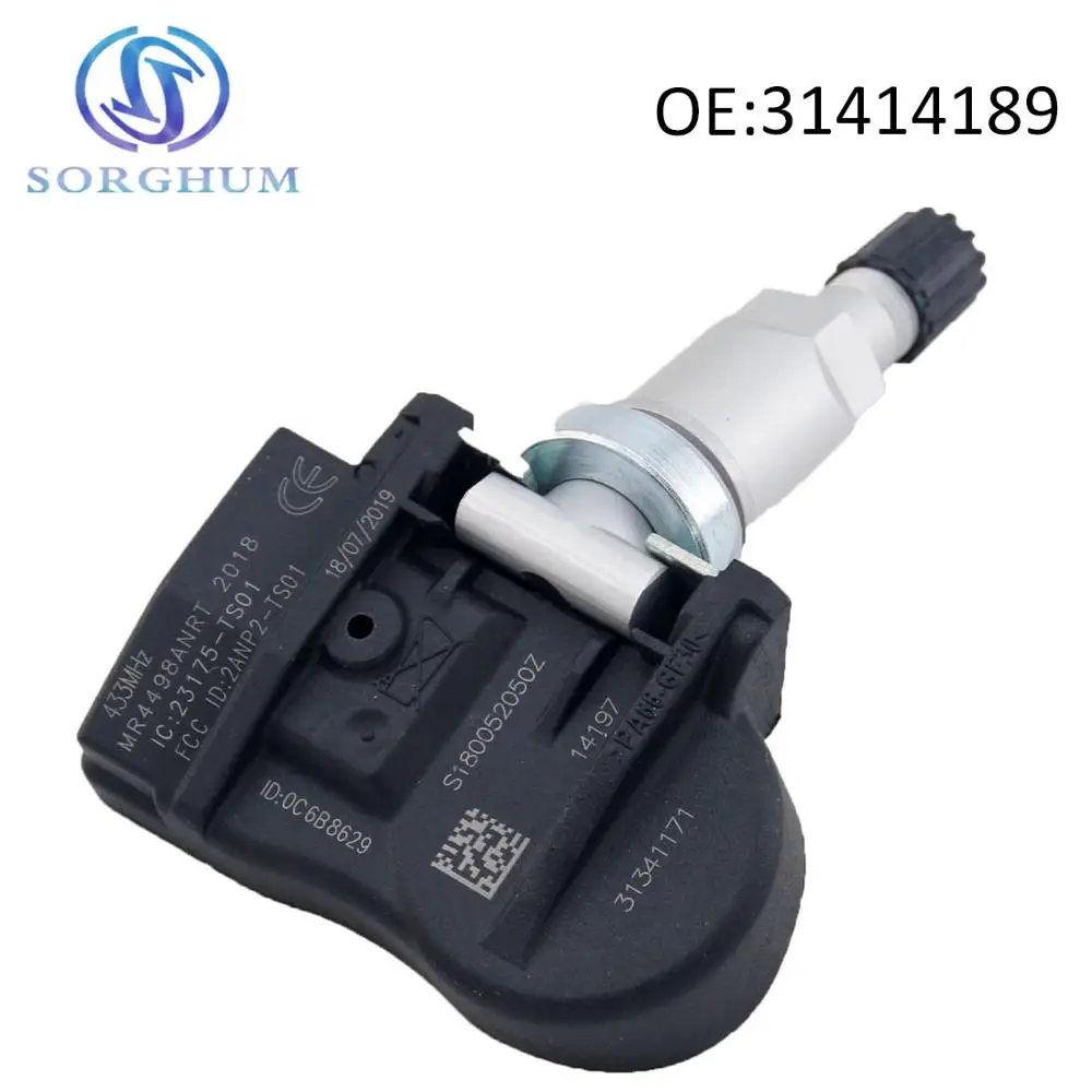 31414189 датчик давления в шинах подходит для Volvo C30 C70 S40 S60 S70 S80 V40 V50 V60 V70 XC60 XC70