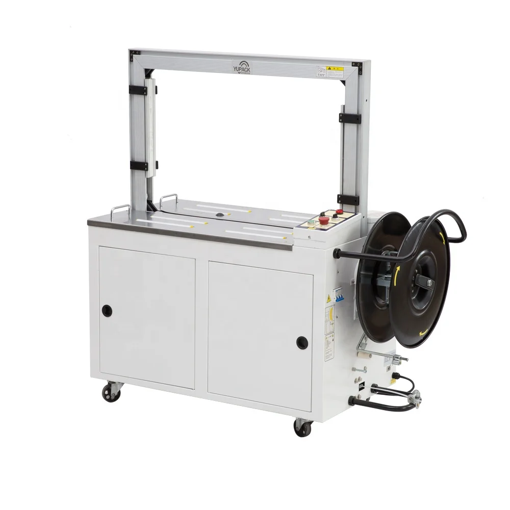

Factory Price Box Carton Packing Plastic Semi Automatic Strapping Machine