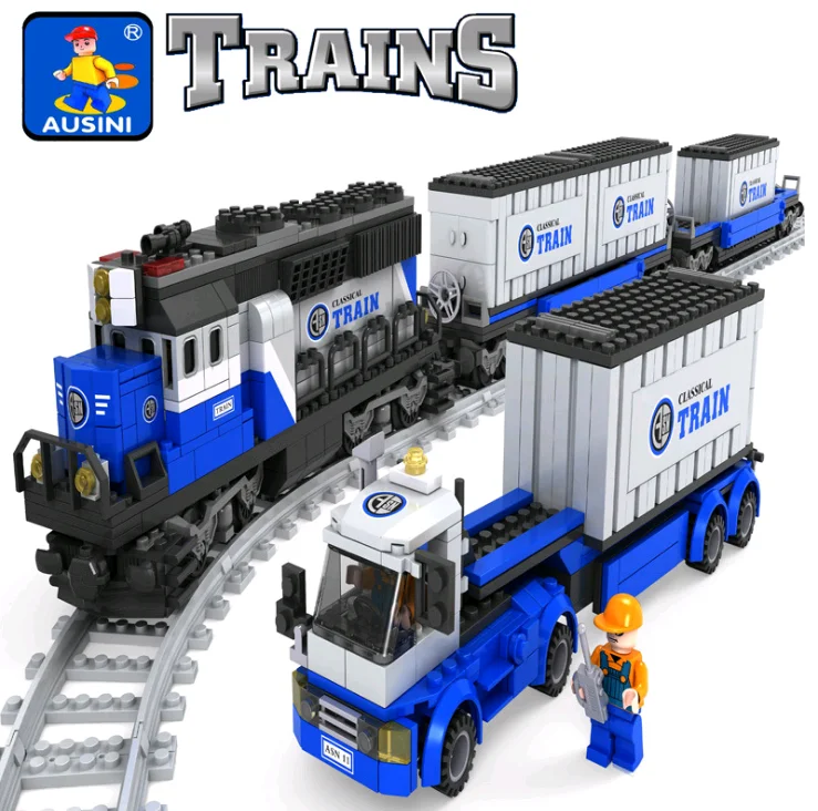 Модель совместимая с моделями поездов серии Train Station строительные комплекты