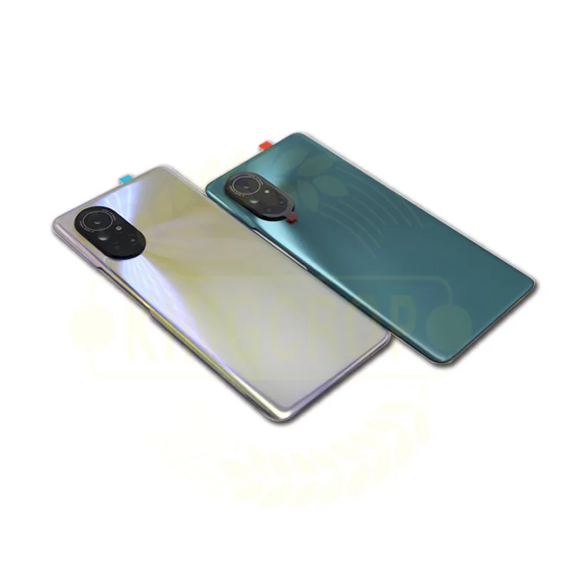 Задняя крышка для HUAWEI Nova 8 Pro задняя стеклянная батарея с заменой объектива камеры