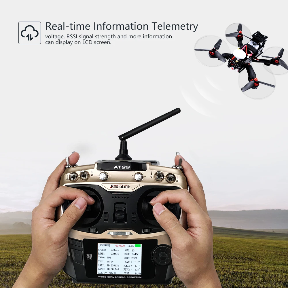 Радиоуправляемая машина для перекрестной прошивки радиоуправляемая Ledi At9s Pro