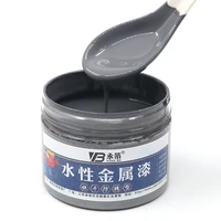 250g dark gray acrylic paintquick drying and anti rust water based metallic paint craft paints for home furniturefree shipping