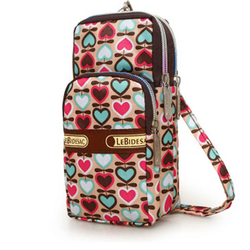 

Womens Portable Fashion Shoulder Bag Girls Cell Phone 9 Colors Fashion Coin Purses Multi-color Small Cross Body Purse