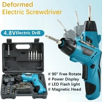 magnetic deform mini electric drill home appliance repair tools electric drill cordless torque wireless screwdriver