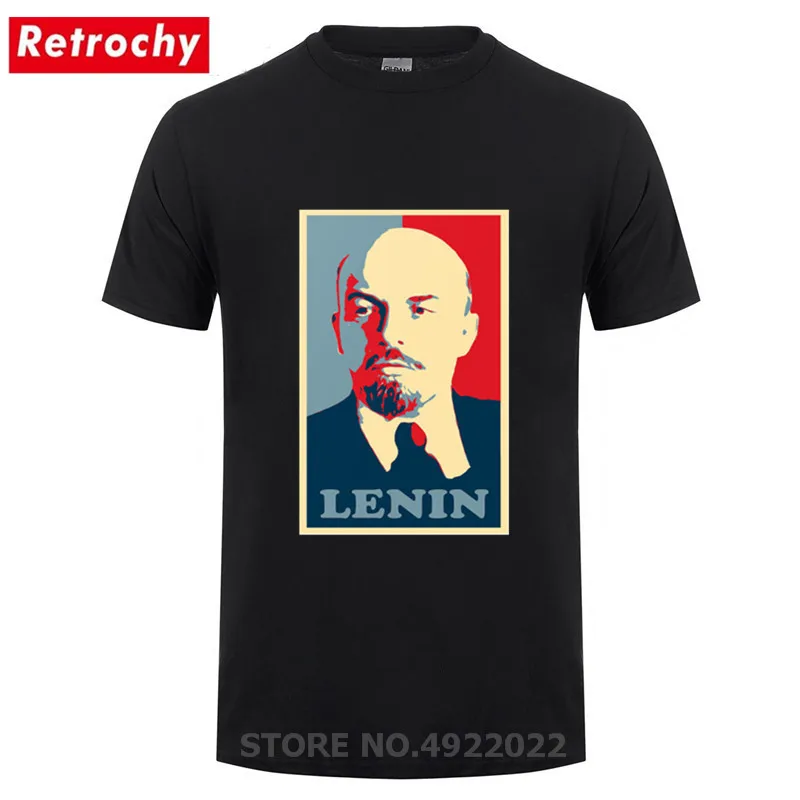 Футболка с принтом Советского Союза великого коммунистического лидера Ленина