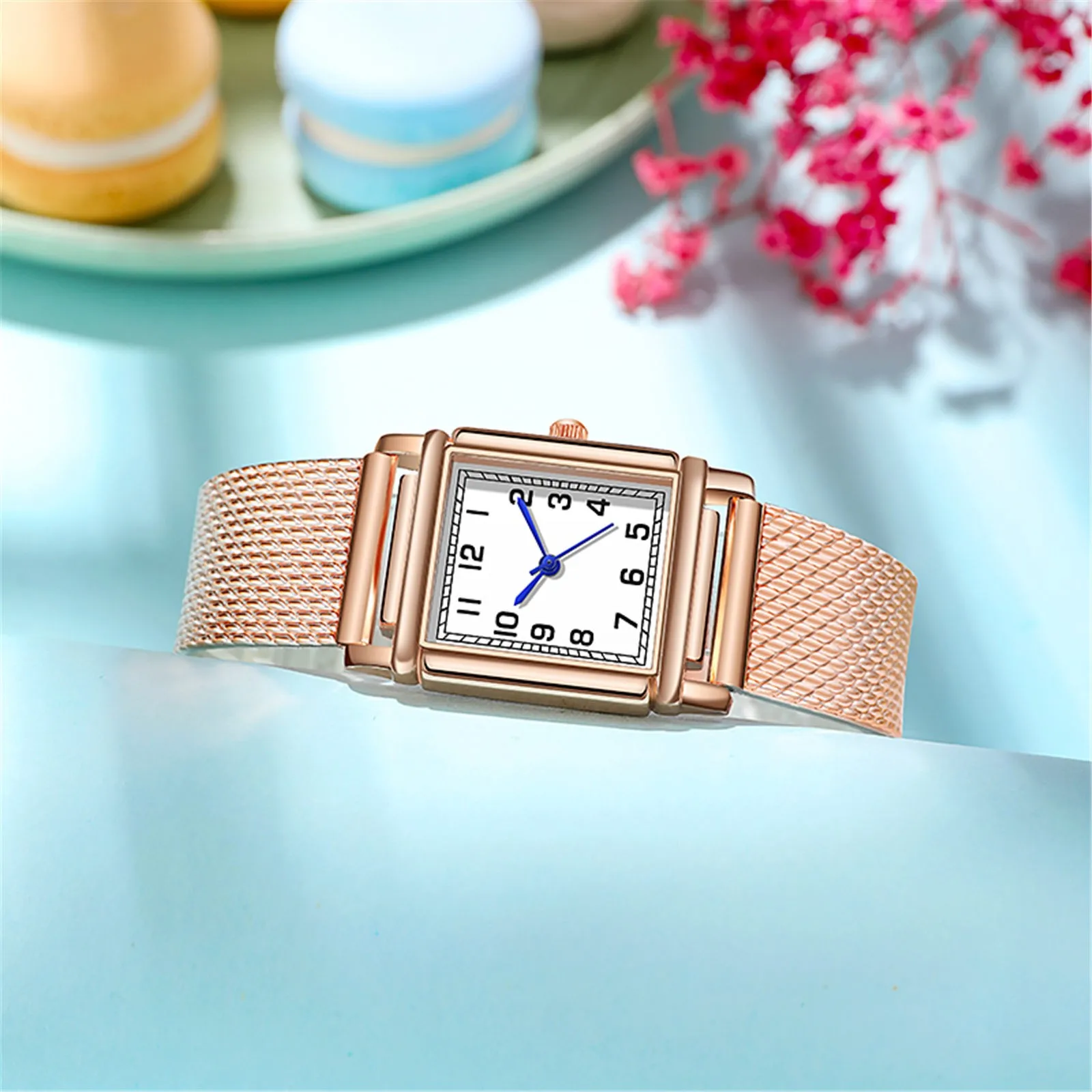 

Luxury Brand Women Watches Ladies Fashion Retro Quartz Watch Silicone Mesh Band Watch Relogios Feminino 2021 New Christmas Gift