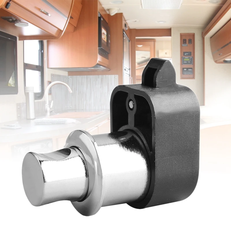 

Мини кнопочный замок Camper кнопка для автомобиля Catch Lock RV Caravan лодка домашний шкаф ящик безопасности защелка мебельная фурнитура