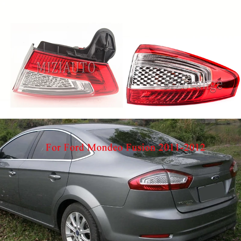 Хвост светильник для Ford Mondeo Fusion 2011 2012 Сигнал поворота s сборка заднего бампера