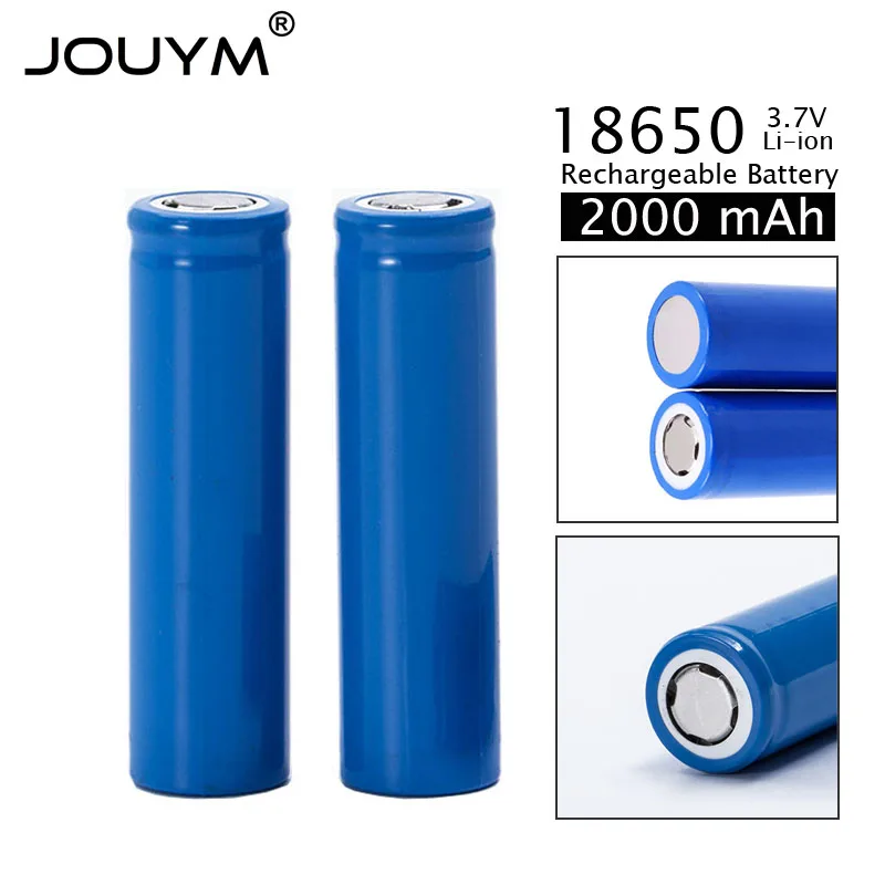 Литий-ионные аккумуляторы 2020 18650 в 3 7 мА · ч 2000 | Электроника