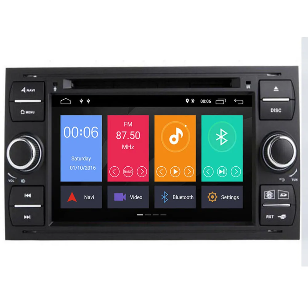 Автомобильный DVD плеер Android 10 DAB + 2din в Dash для Ford Transit фокус подключения S-MAX Kuga Mondeo с 8