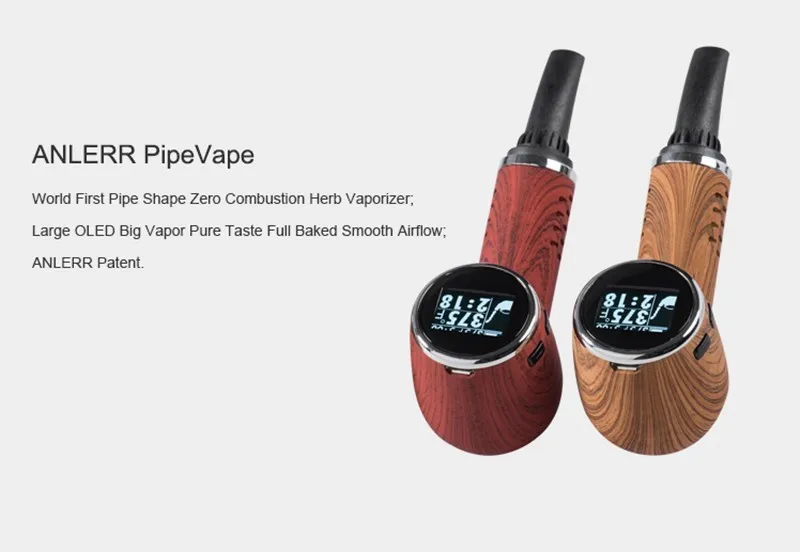 TAPHOO PipeVape лучшая портативная электронная сигарета сухой травы vape ручка Труба Форма e труба сухой травы испаритель