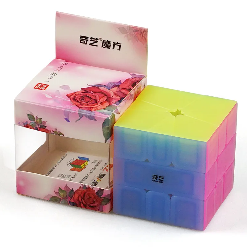 QiYi SQ1 трехслойная игрушка Cubo Magico для взрослых подарок детей Профессиональная