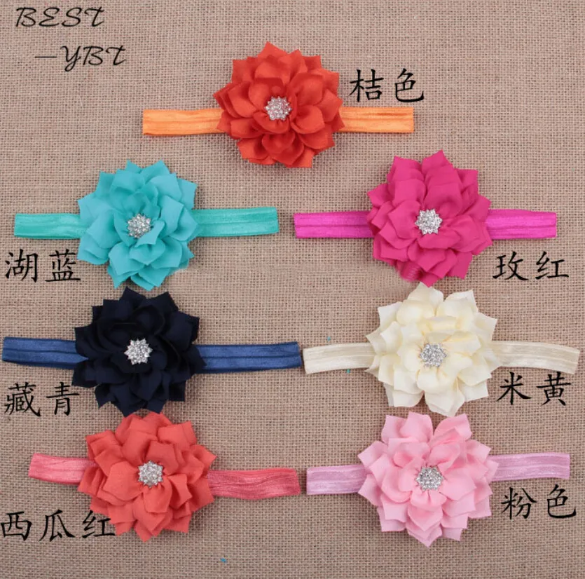 Женская эластичная повязка на голову с цветочным принтом узором аксессуары для