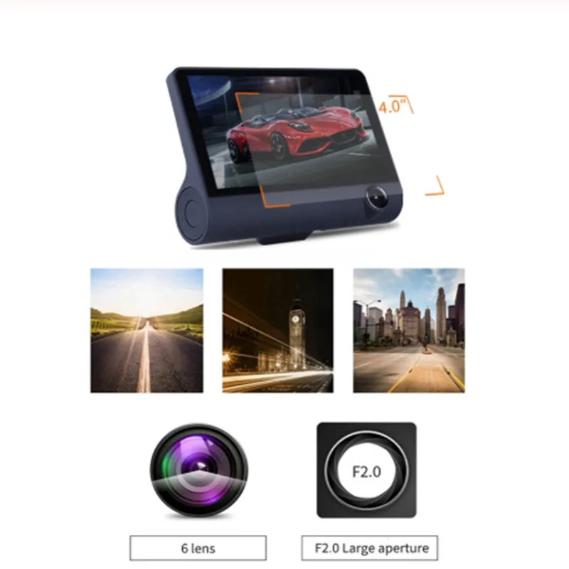 newst3 in 1 radar car dvr gps tracker 4 0 inch 3 way cameras video recorder radar detector dashcam camcorder russian voice free global shipping