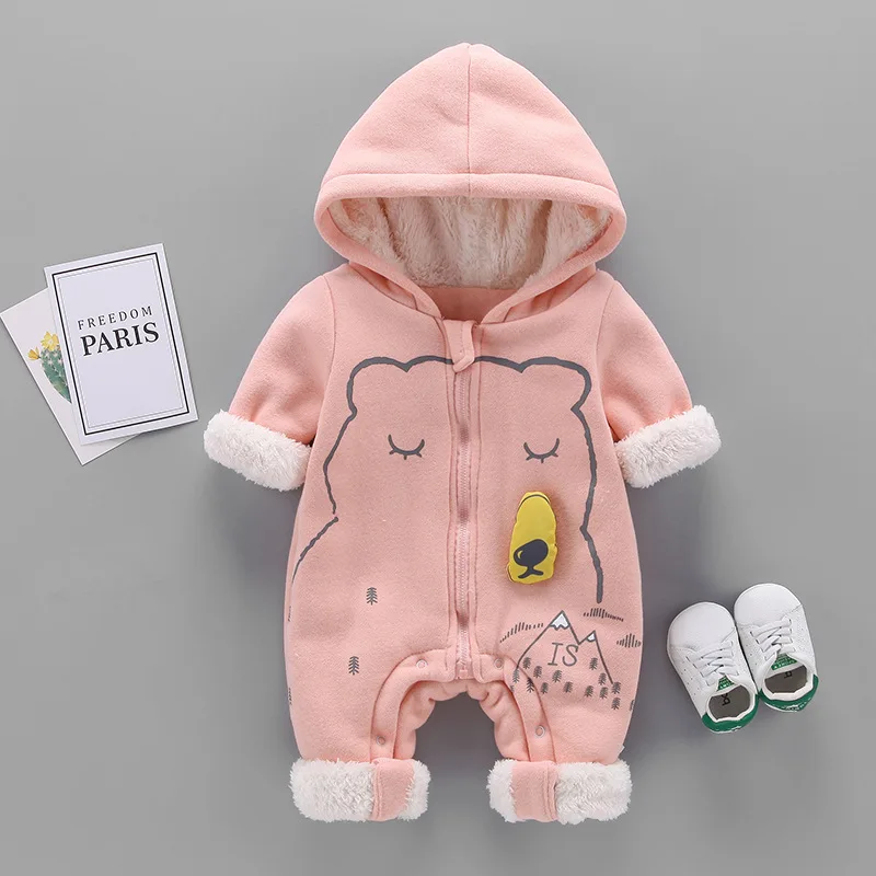 Новинка 2019 года Детский комбинезон сезон осень зима Одежда для маленьких