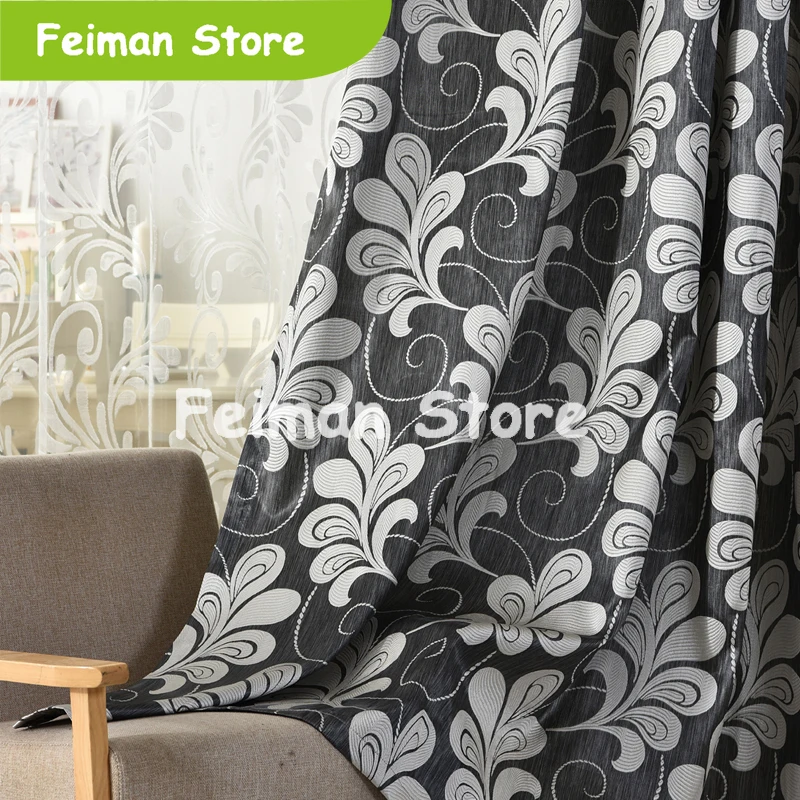 Деревенский стиль обработки окон 3d шторы с тюлем Кухонная дверь украшение для